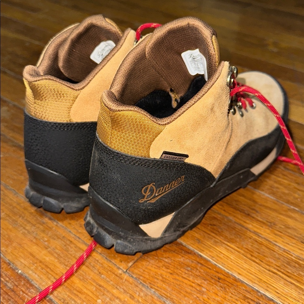 Danner Panorama Mid Hiking Boots, Brown/Red, Sz 10 - Picture 4 of 10